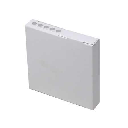 Nevs 1/2" Color Coding Dots Silver - Roll Form DOT-12RL Silver